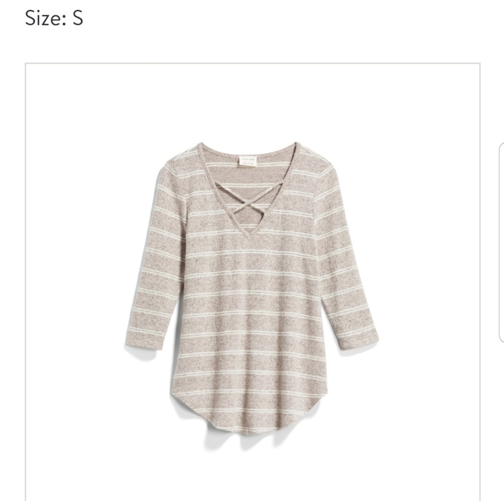 Knit Top 3/4 Sleeve